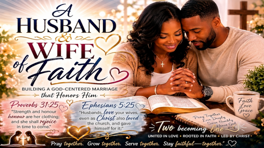 6-21-26AM- “A Husband and Wife of Faith”