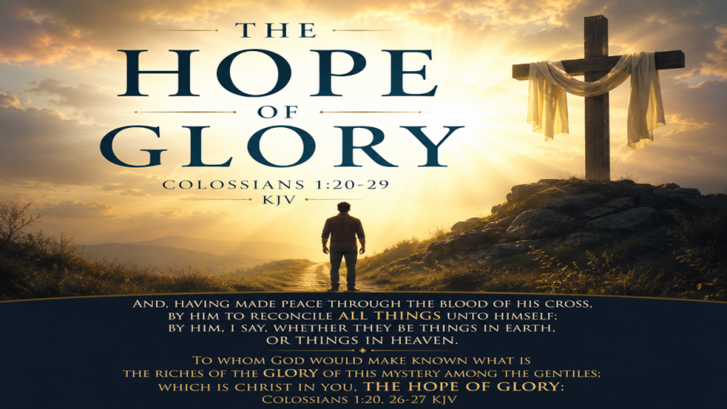 6-7-26PM- “The Hope of Glory”