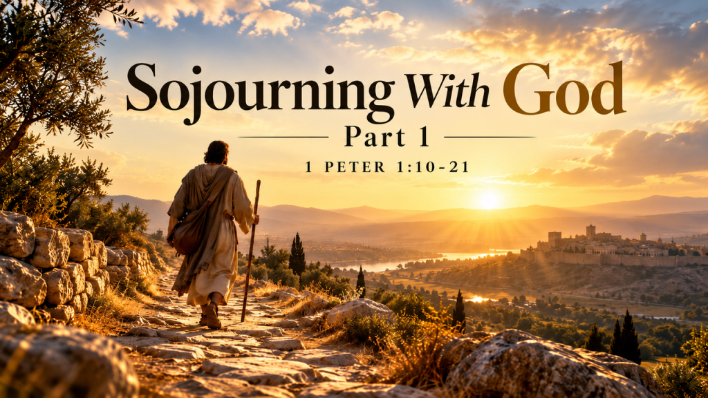 10-18-26PM- “Sojourning With God” Part 1