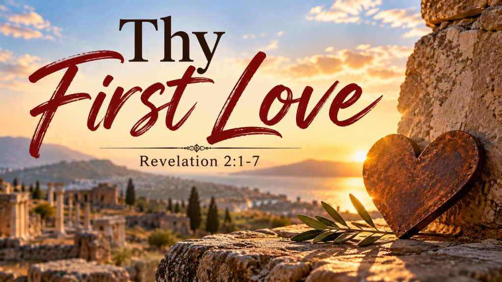 10-4-26AM- “Thy First Love”